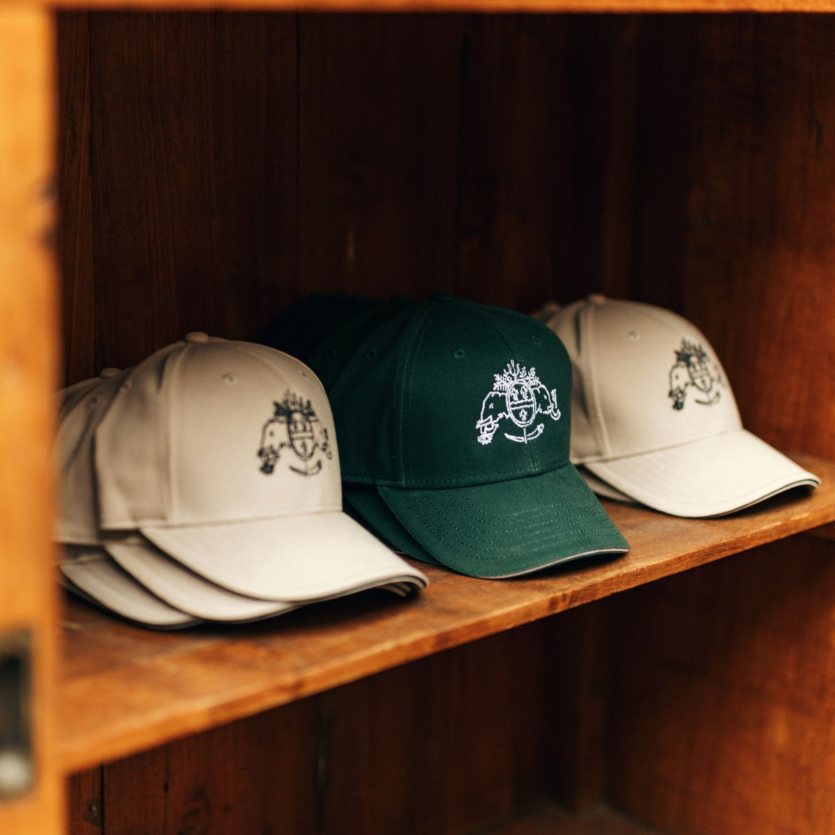 Petersham Nurseries Embroidered Baseball Cap